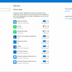 Manage Windows 10 startup apps in settings