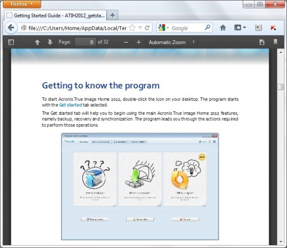 Lecteur PDF Firefox