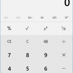 Reinitialiser et reinstaller la calculatrice dans Windows 10