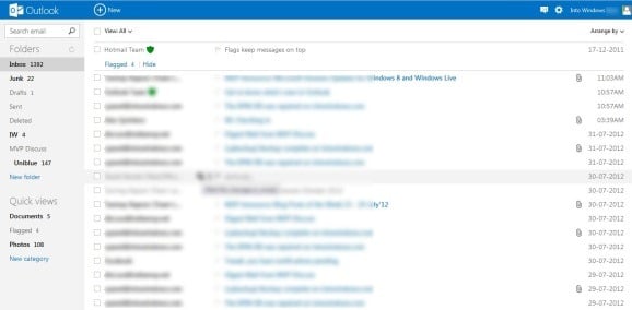 Renommer Hotmail et Live Account dans Outlook.com