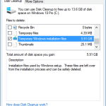Supprimer les fichiers dinstallation temporaires de Windows dans Windows 10
