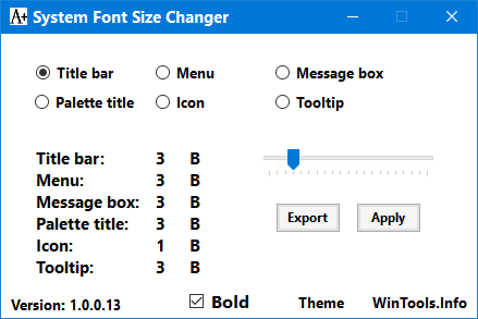 System Font Changer