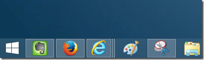 Masquer le bouton Démarrer dans la barre des tâches sous Windows 8.1
