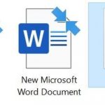 blue arrows on files and folders in Windows 10