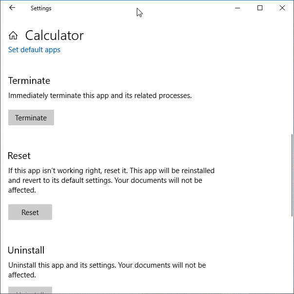 close not responding apps in Windows 10 pic2