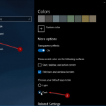 enable dark theme mode for file explorer in windows 10 pic1