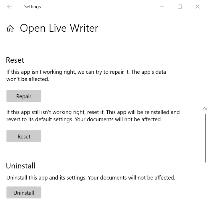 installed app not showing in Start menu in Windows 10 pic2