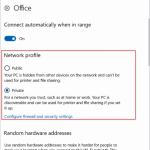 set network location to public or private in Windows 10 pic4
