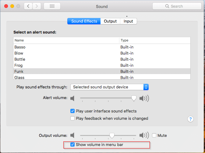 show volume icon on macos menu bar pic02