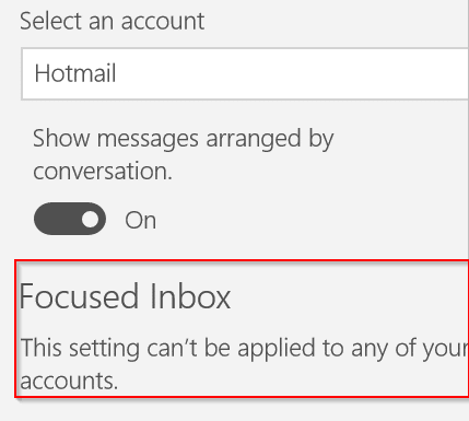 this setting cannot be applied to any of your accounts thumb
