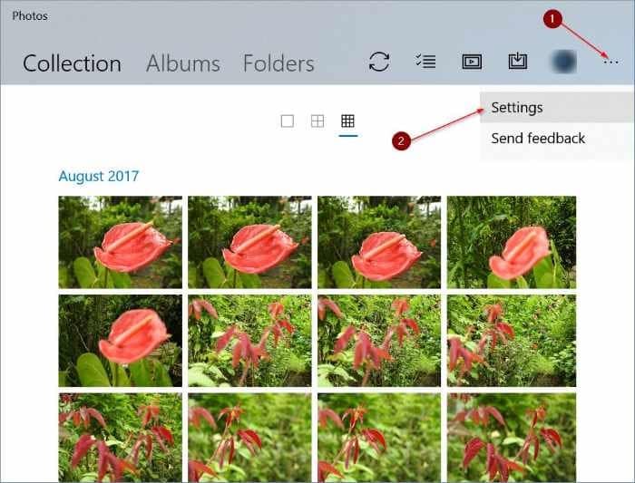 use mouse wheel to zoom in and out in Windows 10 photos app pic1
